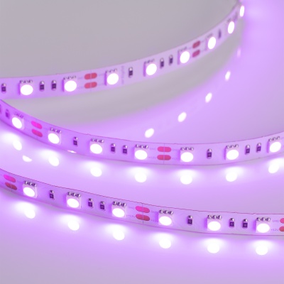 Лента RT 2-5000 12V Pink 2X (5060, 300 LED, LUX) (Arlight, 14.4 Вт/м, IP20) ARLIGHT Арт. 015975