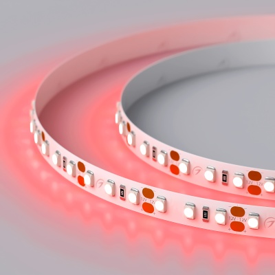 Лента RT 2-5000 12V Red 2x (3528, 600 LED, LUX) (Arlight, 9.6 Вт/м, IP20) ARLIGHT Арт. 012329(B)