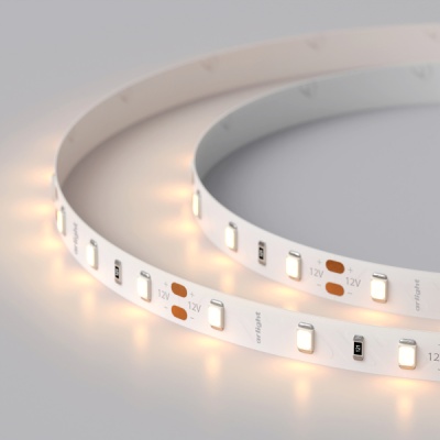 Лента RT 2-5000 12V Warm2400 (2835, 300 LED, PRO) (Arlight, 7.2 Вт/м, IP20) ARLIGHT Арт. 018108(B)