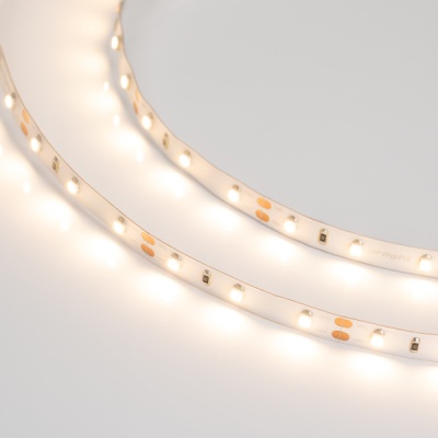 Лента RT 2-5000 12V Warm2400 (3528, 300 LED, LUX) (Arlight, 4.8 Вт/м, IP20) ARLIGHT Арт. 018088(B)