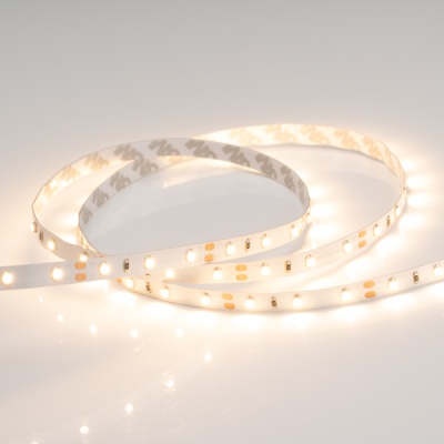 Лента RT 2-5000 12V Warm2400 (3528, 300 LED, LUX) (Arlight, 4.8 Вт/м, IP20) ARLIGHT Арт. 018088(B)