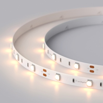 Лента RT 2-5000 12V Warm2400 (5060, 150 LED, LUX) (Arlight, 7.2 Вт/м, IP20) ARLIGHT Арт. 018102