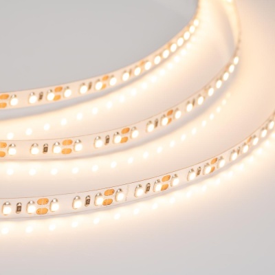 Лента RT 2-5000 12V Warm2400 2x (3528, 600 LED, LUX) (Arlight, 9.6 Вт/м, IP20) ARLIGHT Арт. 018091
