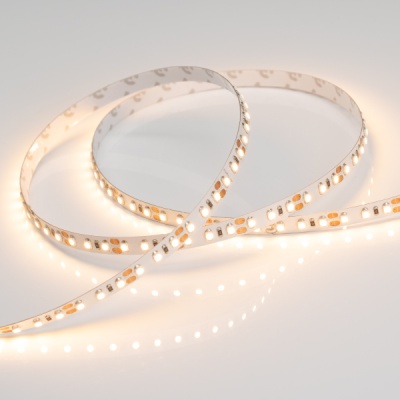 Лента RT 2-5000 12V Warm3000 2x (3528, 600 LED, LUX) (Arlight, 9.6 Вт/м, IP20) ARLIGHT Арт. 024116(B)