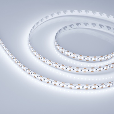 Лента RT 2-5000 24V Cx2 Cool 8K 10mm (2835, 168 LED/m, LUX) (Arlight, 17 Вт/м, IP20)