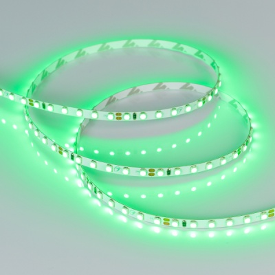 Лента RT 2-5000 24V Green 5mm 2x (3528, 600 LED, LUX) (Arlight, 9.6 Вт/м, IP20) ARLIGHT Арт. 015663