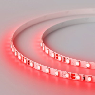 Лента RT 2-5000 24V Red 5mm 2x (3528, 600 LED, LUX) (Arlight, 9.6 Вт/м, IP20) ARLIGHT Арт. 015657(B)