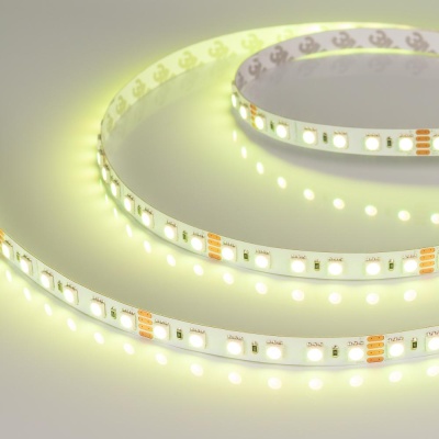 Лента RT 2-5000 24V RGB 3x (5060, 420 LED, LUX) (Arlight, 21 Вт/м, IP20) ARLIGHT Арт. 021475
