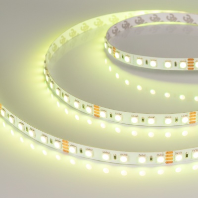 Лента RT 2-5000 24V RGB 3x (5060, 420 LED, LUX) (Arlight, 21 Вт/м, IP20) ARLIGHT Арт. 021475(1)