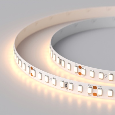 Лента RT 2-5000 24V Warm2700 2x (2835, 160 LED/m, LUX) (Arlight, 12 Вт/м, IP20) ARLIGHT Арт. 024539(B)