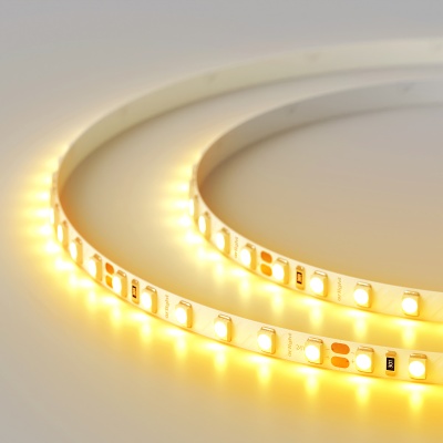 Лента RT 2-5000 24V Yellow 5mm 2x (3528, 600 LED, LUX) (Arlight, 9.6 Вт/м, IP20) ARLIGHT Арт. 015662