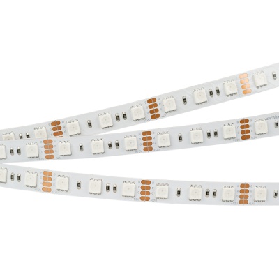 Лента RT2-5050-60-12V RGB (300 LED) (NormaLED, 13 Вт/м, IP20)
