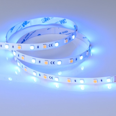 Лента RT6-5050-60 24V RGB-Day 2x (300LED) (Arlight, 14.4 Вт/м, IP20) ARLIGHT Арт. 018326