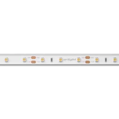 Лента RTW 2-5000P 12V White6000 (3528, 300 LED, LUX) (Arlight, 4.8 Вт/м, IP66)