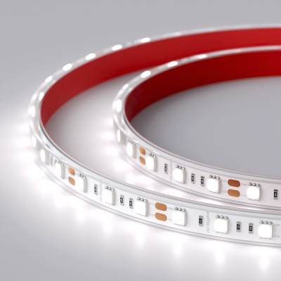 Лента RTW 2-5000P 12V White6000 2x (5060, 300 LED, LUX) (Arlight, 14.4 Вт/м, IP66) ARLIGHT Арт. 012388