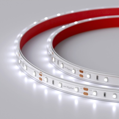 Лента RTW 2-5000PGS 12V Cool (3528, 300 LED, LUX) (Arlight, 4.8 Вт/м, IP67) ARLIGHT Арт. 016839