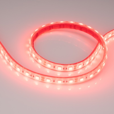 Лента RTW 2-5000PGS 12V Red 2x (5060, 300 LED, LUX) (Arlight, 14.4 Вт/м, IP67) ARLIGHT Арт. 015134