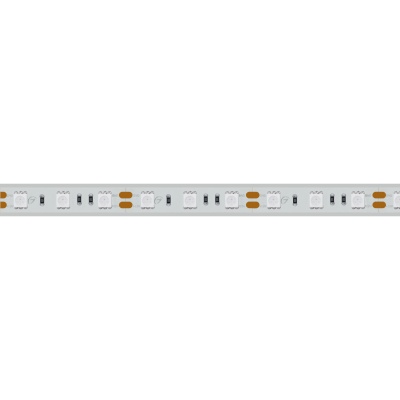 Лента RTW 2-5000PGS 12V Yellow 2x (5060, 300 LED, LUX) (Arlight, 14.4 Вт/м, IP67)