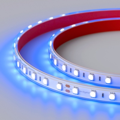 Лента RTW 2-5000PGS 24V Blue 2x (5060, 300 LED, LUX) (Arlight, 14.4 Вт/м, IP67) ARLIGHT Арт. 013531