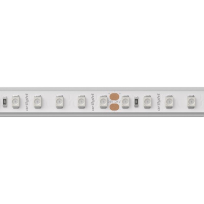 Лента RTW 2-5000PGS 24V Red 2x (3528, 600 LED, LUX) (Arlight, 9.6 Вт/м, IP67)