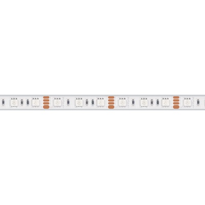 Лента RTW 2-5000PS 12V RGB 2x (5060, 300 LED, LUX) (Arlight, 14.4 Вт/м, IP67)