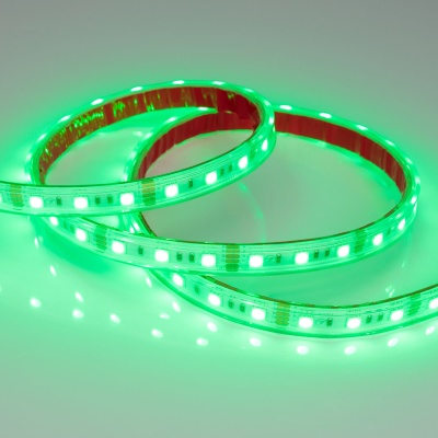 Лента RTW 2-5000PS 12V RGB 2x (5060, 300 LED, LUX) (Arlight, 14.4 Вт/м, IP67) ARLIGHT Арт. 021402