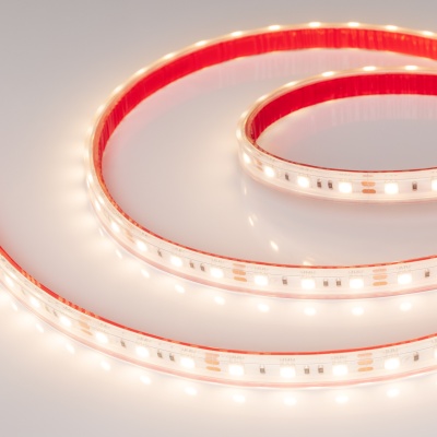 Лента RTW 2-5000PS 12V Warm3000 2x (5060, 300 LED, LUX) (Arlight, 14.4 Вт/м, IP67) ARLIGHT Арт. 022325