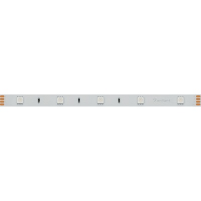Лента RTW 2-5000PS 24V RGB (5060, 150 LED, LUX) (Arlight, 7.2 Вт/м, IP67)