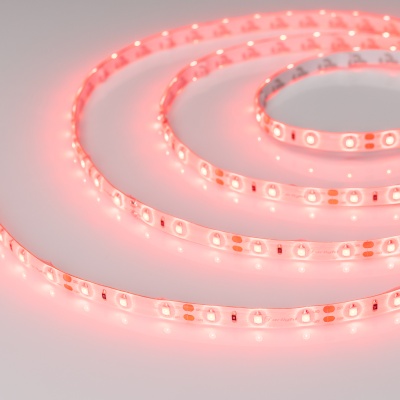 Лента RTW 2-5000SE 12V Red (3528, 300 LED, LUX) (Arlight, 4.8 Вт/м, IP65)
