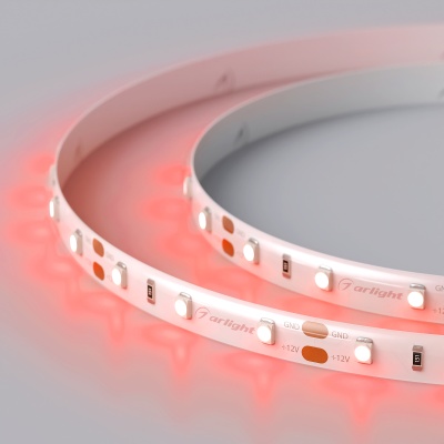 Лента RTW 2-5000SE 12V Red (3528, 300 LED, LUX) (Arlight, 4.8 Вт/м, IP65) ARLIGHT Арт. 015417