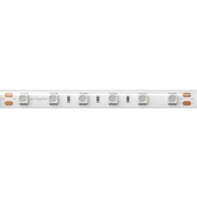 Лента RTW 2-5000SE 24V Blue 2x (5060, 300 LED, LUX) (Arlight, 14.4 Вт/м, IP65)