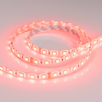 Лента RTW 2-5000SE 24V RGB 2x (5060, 300 LED, LUX) (Arlight, 14.4 Вт/м, IP65) ARLIGHT Арт. 014794(B)