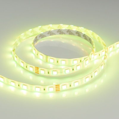 Лента RTW 2-5000SE 24V RGB 2x (5060, 300 LED, LUX) (Arlight, 14.4 Вт/м, IP65) ARLIGHT Арт. 014794(B)