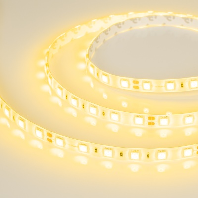 Лента RTW 2-5000SE 24V Yellow 2x (5060, 300 LED, LUX) (Arlight, 14.4 Вт/м, IP65) ARLIGHT Арт. 017493