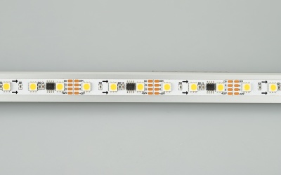 Лента SPI-5000-5060-60 12V Cx3 Warm3000-Auto (10mm, 13.2W, IP20) (Arlight, Открытый, IP20)
