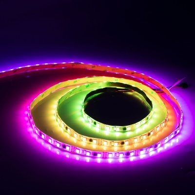 Лента SPI-5000SE-5060-60 12V Cx3 RGB-Auto (10mm, 13.2W/m, IP65) (Arlight, Закрытый, IP65) ARLIGHT Арт. 021874(1)