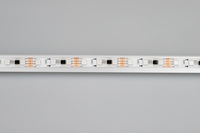 Лента SPI-5000SE-RAM-5060-60 12V Cx3 RGB-Auto (10mm, 12W/m, IP65) (Arlight, Закрытый, IP65)