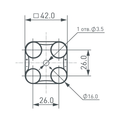Модуль герметичный ARL-BEST2835-4-2W-12V Cool 160deg (Arlight, Закрытый) ARLIGHT Арт. 025729