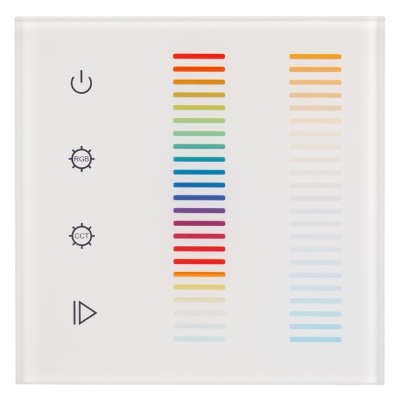 Панель Sens SR-2834-5C-AC-RF-IN White (220V,RGB+CCT,1 зона) (Arlight, IP20 Пластик, 3 года)