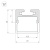 Профиль SL-LINE-2011-2000 ANOD (Arlight, Алюминий) 019257 