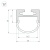 Профиль SL-LINE-2011-2000 ANOD (Arlight, Алюминий) 019257 