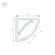 Профиль WPH-KANT-H16-1500 OPAL (Arlight, Пластик) 026861 Профиль WPH-KANT-H16-1500 OPAL (Arlight, Пластик) 026861