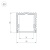 Профиль с экраном ALU-POWER-W35S-2000 ANOD+FROST (Arlight, Алюминий) 015949 
