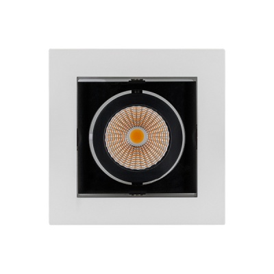 Светильник CL-KARDAN-S102x102-9W White (WH-BK, 38 deg) (Arlight, IP20 Металл, 3 года)