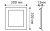 Светильник DL300x300S-25W Warm White (Arlight, Открытый) Светильник DL300x300S-25W Warm White (Arlight, Открытый)