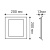 Светильник IM-200x200M-21W Warm White (Arlight, -) Светильник IM-200x200M-21W Warm White (Arlight, -)