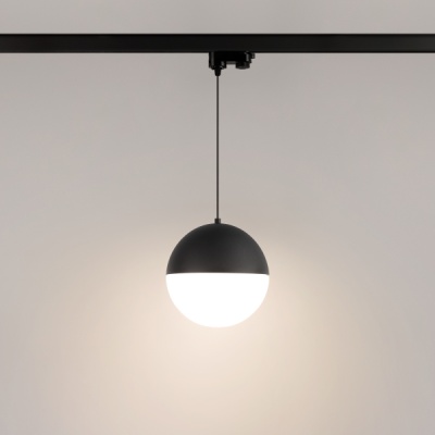Светильник LGD-EMISFERO-TRACK-HANG-4TR-R200-16W Warm3000 (BK, 180 deg, 230V) (Arlight, IP20 Металл, 3 года)