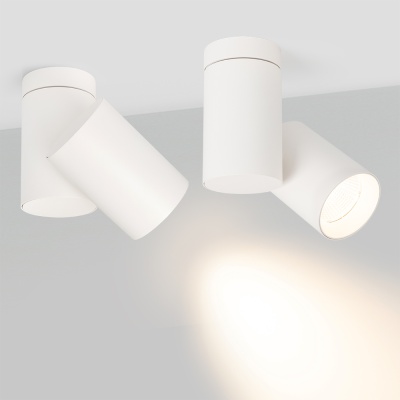 Светильник SP-POLO-SURFACE-TURN-R85-15W Warm3000 (WH-WH, 40 deg) (Arlight, IP20 Металл, 3 года)