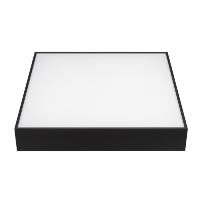 Светильник SP-QUADRO-S400x400-40W Warm3000 (BK, 120 deg, 230V) (Arlight, IP40 Металл, 3 года)