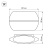 Светильник SP-WALL-VASE-S140x88-2x3W Warm3000 (GR, 120 deg, 230V) (Arlight, IP54 Металл, 3 года)